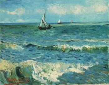 Vincent Van Gogh : Seascape at Saintes-Maries